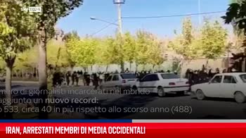 Iran, arrestati membri di media occidentali