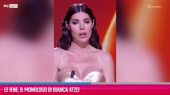 VIDEO Le Iene, il monologo di Bianca Atzei