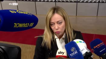 ERROR! Dichiarazioni di Meloni pre consiglio europeo