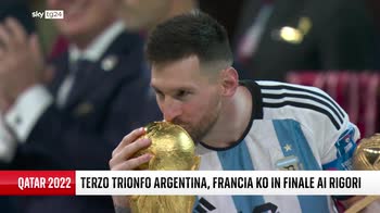 Mondiali 2022, la vittoria dell'Argentina a Doha