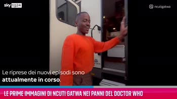 VIDEO Le prime foto di Ncuti Gatwa nei panni del Doctor Who