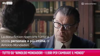VIDEO Tutto sulla docu-fiction "Arnoldo Mondadori"