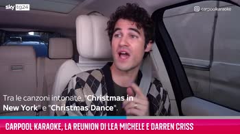 VIDEO Carpool Karaoke, reunion di Lea Michele e Darren Cris