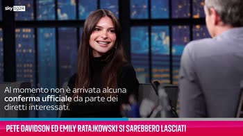 VIDEO Pete Davidson ed Emily Ratajkowski si sono lasciati?