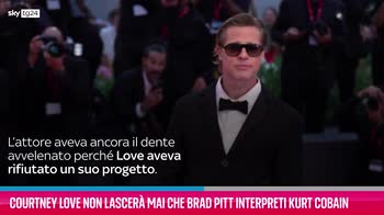 VIDEO Courtney Love, Brad Pitt non interpreterà Kurt Cobain