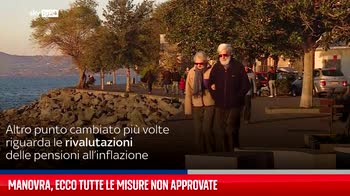 Manovra, ecco tutte le misure non approvate