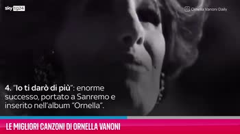 VIDEO Ornella Vanoni, le migliori canzoni