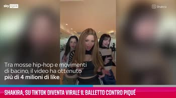 VIDEO Shakira, su TikTok è virale il balletto contro Piqué