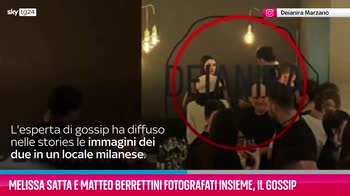 VIDEO Melissa Satta e Matteo Berrettini fotografati insieme