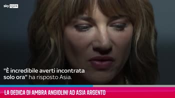 VIDEO La dedica di Ambra Angiolini ad Asia Argento
