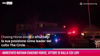 VIDEO Arrestato Nathan Chasing Horse di Balla coi Lupi