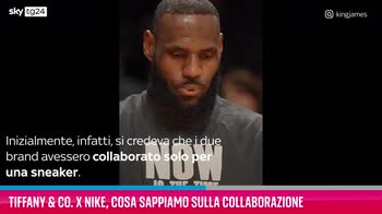 VIDEO Tiffany & co. x Nike, la collaborazione