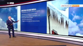 Meteo: N�Kola porta il gelo e la neve sull'Italia, apice da domani