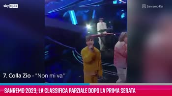 VIDEO Sanremo 2023, classifica parziale dopo la prima serata