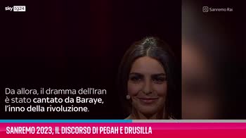 VIDEO Sanremo 2023, il discorso di Pegah e Drusilla Foer