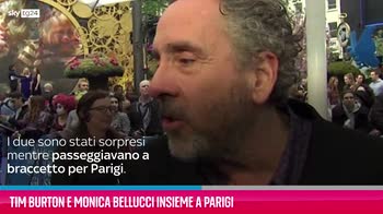 VIDEO Tim Burton e Monica Bellucci insieme a Parigi