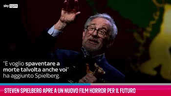 VIDEO Steven Spielberg apre a un nuovo film horror