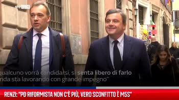 Renzi: "Pd riformista non c'� pi�, vero sconfitto � M5S"