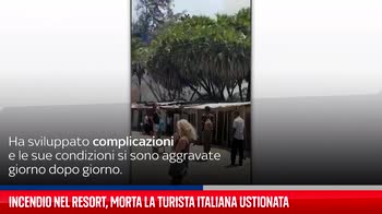 Incendio nel resort, morta la turista italiana ustionata