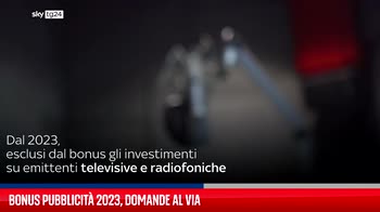 Bonus pubblicit� 2023, domande al via