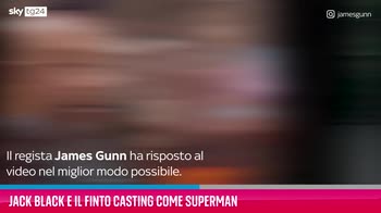 VIDEO Jack Black e il finto casting come Superman
