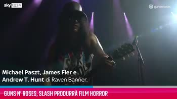 VIDEO Guns N’ Roses, Slash produrrà film horror