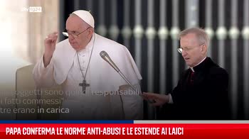 Papa conferma le norme anti-abusi e le estende ai laici