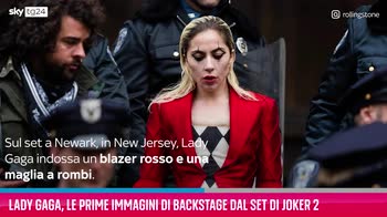 VIDEO Lady Gaga, le prime immagini di backstage di Joker 2