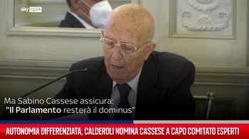 Titolo Autonomia differenziata, Calderoli nomina Cassese a capo comitato esperti