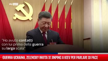 Guerra Ucraina, Zelensky invita Xi Jinping a Kiev per parlare di pace