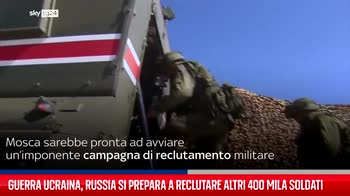 Russia si prepara a reclutare altri 400 mila soldati