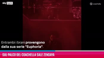 VIDEO Sul palco del Coachella sale Zendaya