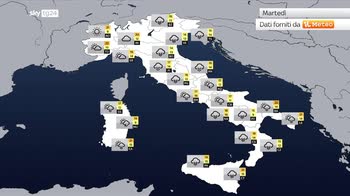 Meteo, prosegue la fase di maltempo con piogge diffuse