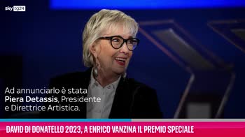 VIDEO Enrico Vanzina premiato ai David di Donatello 2023