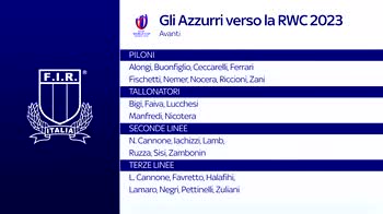 SRV RUGBY PRE CONVOCATI ITALIA RWC_2350754