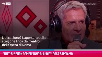 VIDEO "Tutti Su! Buon compleanno Claudio": cosa sappiamo