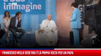 Francesco nella sede Rai: � la prima volta per un Papa