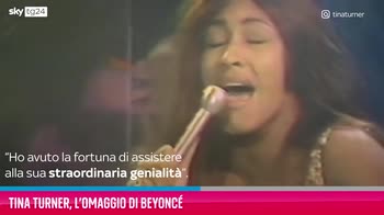 VIDEO Tina Turner, l'omaggio di Beyoncé
