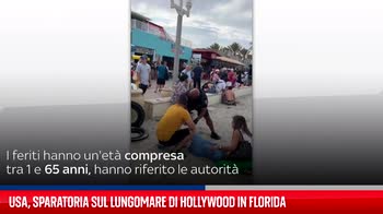 Usa, sparatoria sul lungomare di Hollywood in Florida