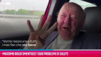 VIDEO Massimo Boldi smentisce i suoi problemi di salute