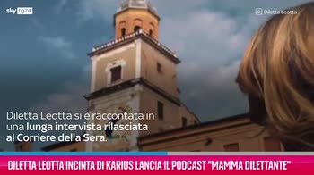 VIDEO Diletta Leotta incinta lancia podcast Mamma Dilettant