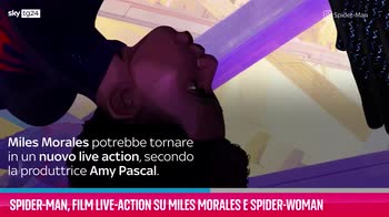 VIDEO SpiderMan, live-action su Miles Morales e Spider-Woma