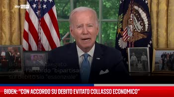 Biden: con accordo debito evitato collasso economico