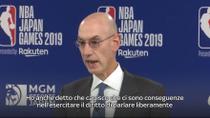 NBA, tensione con la Cina: le parole di Adam Silver