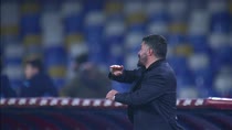 Napoli, le parole di Gattuso e la ripresa posticipata