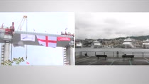 Genova saluta il nuovo ponte: suonano le sirene delle navi