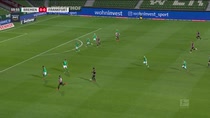 Werder Brema-Eintracht Francoforte 0-3: gol e highlights