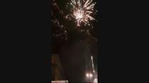 Napoli, fuochi d'artificio e festa in piazza per la Coppa
