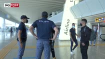 Covid, aumentati i controlli all'aeroporto di Fiumicino