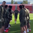 Suarez all'Atletico Madrid: l'accoglienza è calorosa